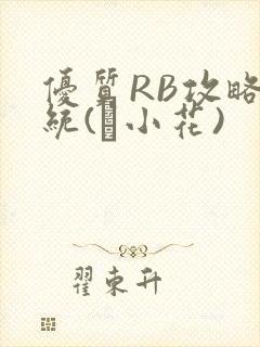 优质RB攻略系统(寀小花)封面