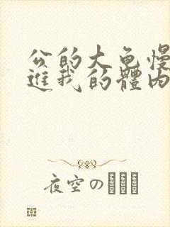 公的大龟慢慢挺进我的体内封面