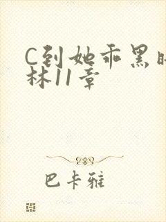 C到她乖黑暗森林11章