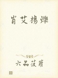 肖艾杨烁