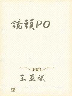 镜头PO