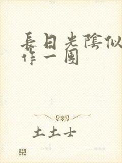 长日光阴似箭乱作一团封面