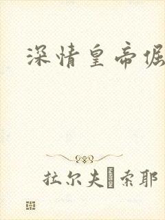 深情皇帝倔皇后