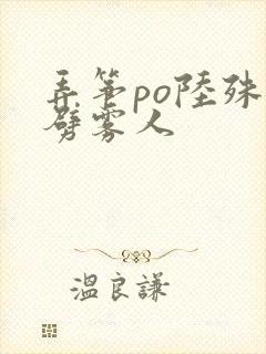 弄筝po陆殊词劈雾人封面