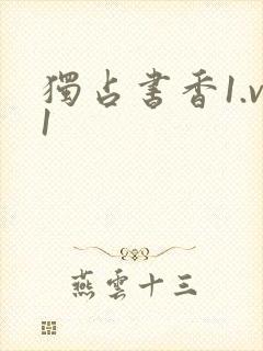 独占书香1.v1封面