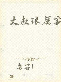 大叔很厉害