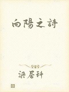 向阳之诗封面