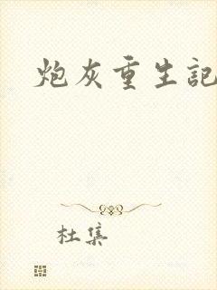 炮灰重生记