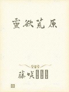 灵欲荒原封面