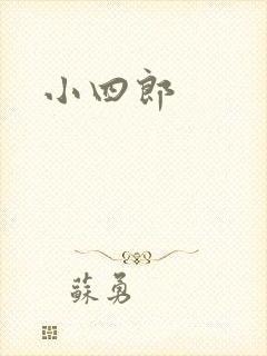 小四郎封面