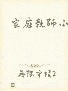 家庭教师小说