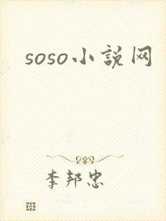 soso小说网封面
