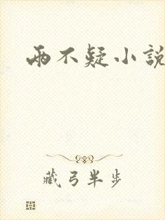 两不疑小说封面