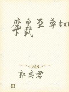 魔皇至尊txt下载