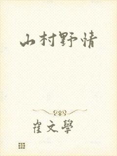 山村野情封面