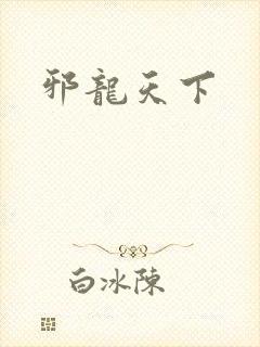 邪龙天下封面