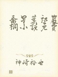 乔星叶祁严梁雨桐小说免费阅读封面