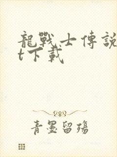 龙战士传说txt下载