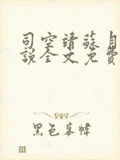 司空靖苏月汐小说全文免费阅读