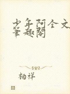 少年阿全文免费笔趣阁