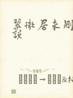 翠微居未删节小说