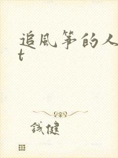 追风筝的人txt封面