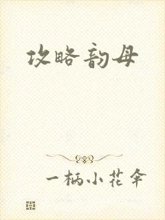 攻略韵母