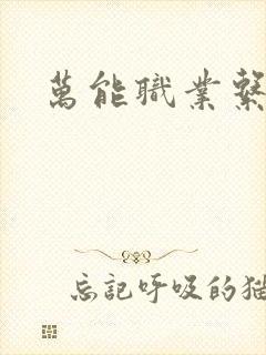万能职业系统