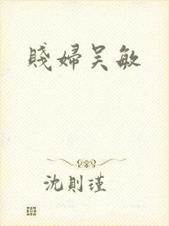 贱妇吴敏封面