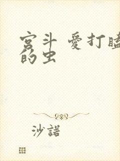 宫斗 爱打瞌睡的虫
