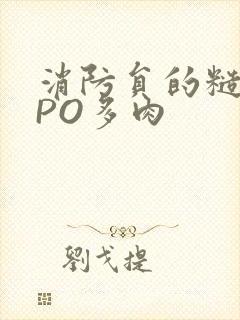 消防员的糙汉文PO多肉