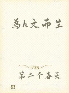 为h文而生封面
