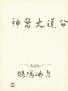神医大道公2