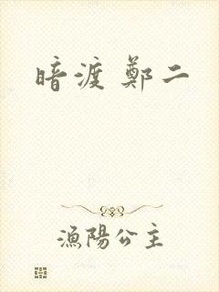暗渡 郑二封面