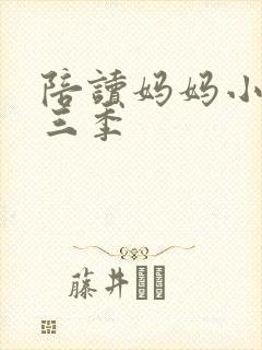 陪读妈妈小说第三季