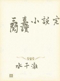 三喜小说完整版阅读