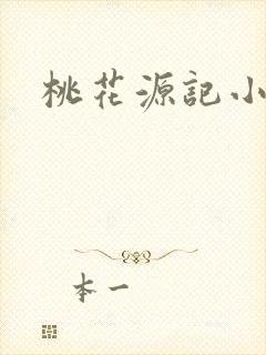 桃花源记小说