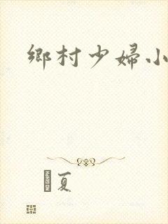乡村少妇小说封面