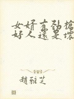 女婿有劲枪枪是好人还是坏人