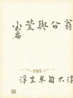 小莹与公翁第八篇封面