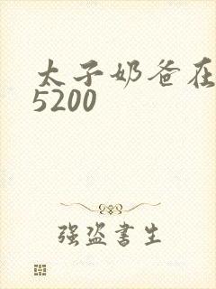 太子奶爸在花都5200