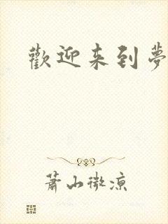欢迎来到梦乐园封面