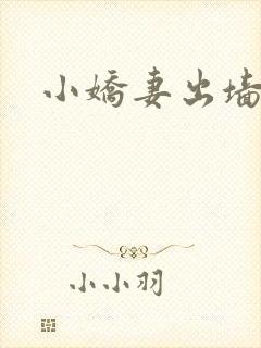 小娇妻出墙记