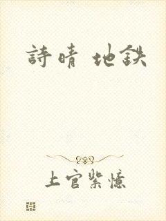 诗晴 地铁
