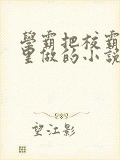 学霸把校霸往死里做的小说