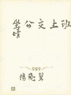 坐公交上班的苏晴