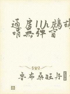 通房11h鹧鸪哨无弹窗封面