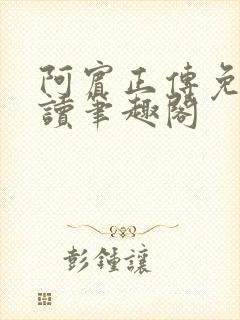 阿宾正传免费阅读笔趣阁
