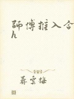 师傅推入合欢丸h封面