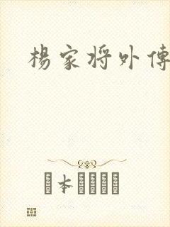 杨家将外传